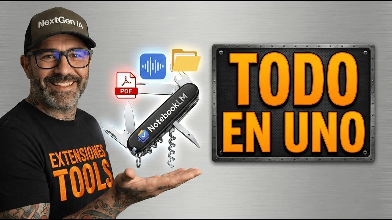 Google NotebookLM: The Trick to Have Folders and Export Everything - video by NextGen IA Hub