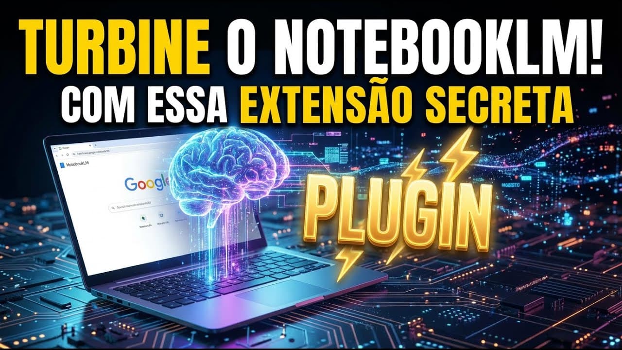 NotebookLM Ganha SUPERPODERES: Instale Essa Extensão AGORA! - video by Adriano Santos da silva