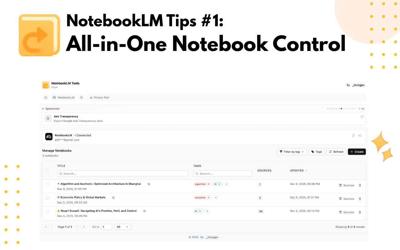 NotebookLM Tools Einführung
