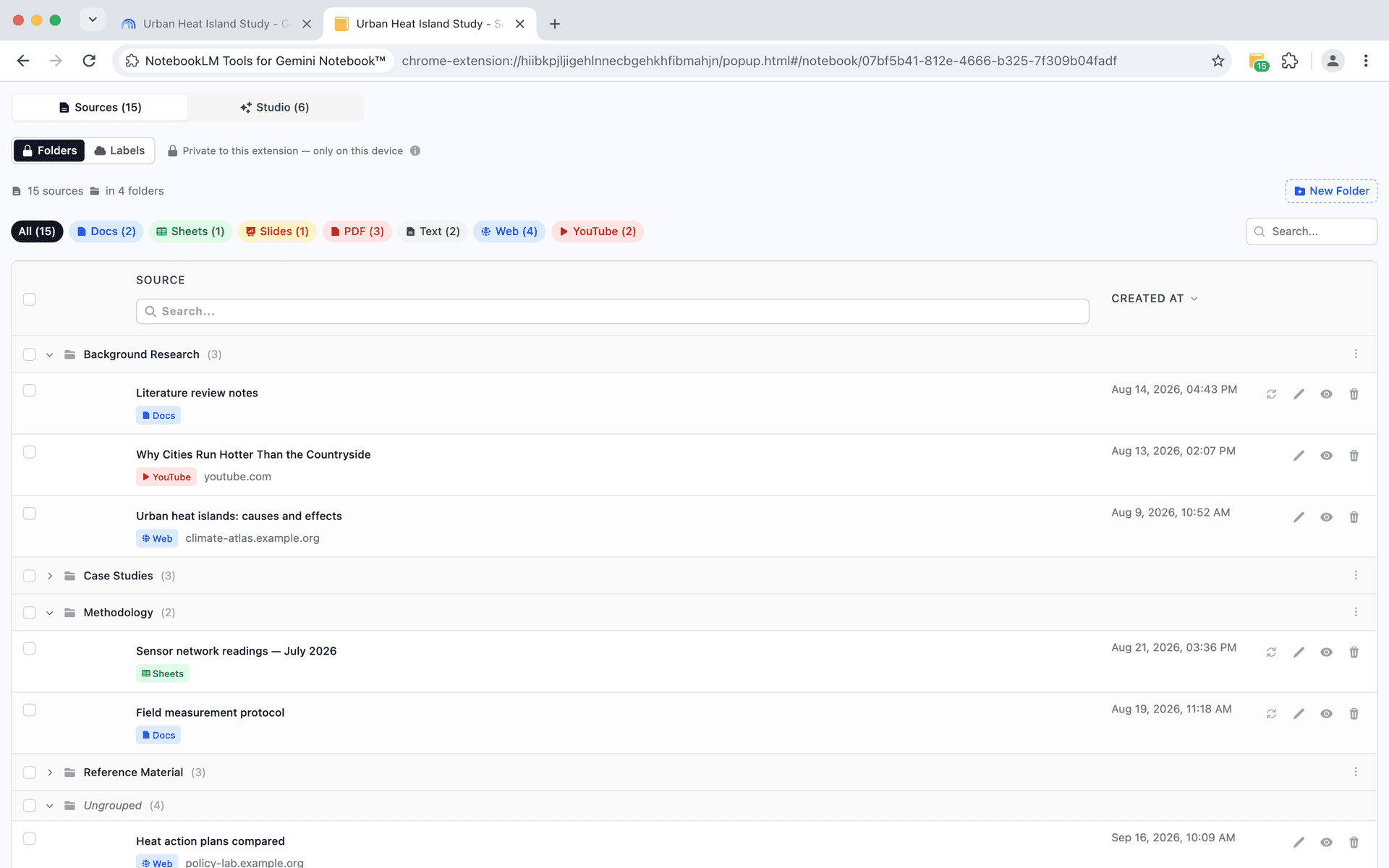 NotebookLM Tools: 폴더 그 이상을 제공하는 FolderLM 대안